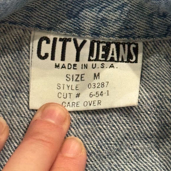 Vintage Jean vest - Picture 5 of 5